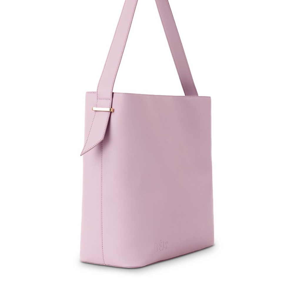 Beis Wicked pink Wicked Tote New Elegant Pink Tote Bag